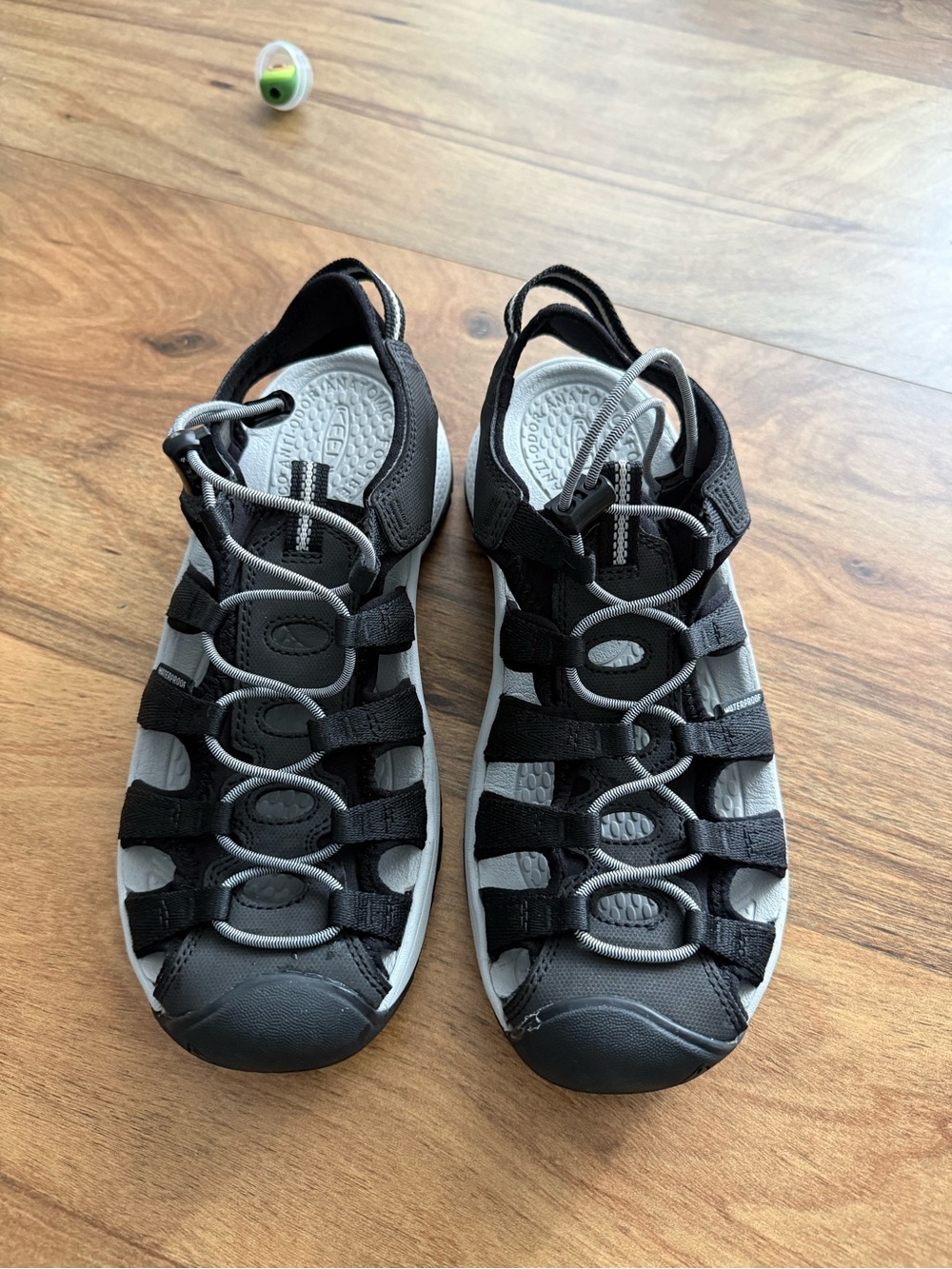 Keen Sandals Womens 8 Black/gray Astoria West Hiking Granola Outdoor Gorpcore